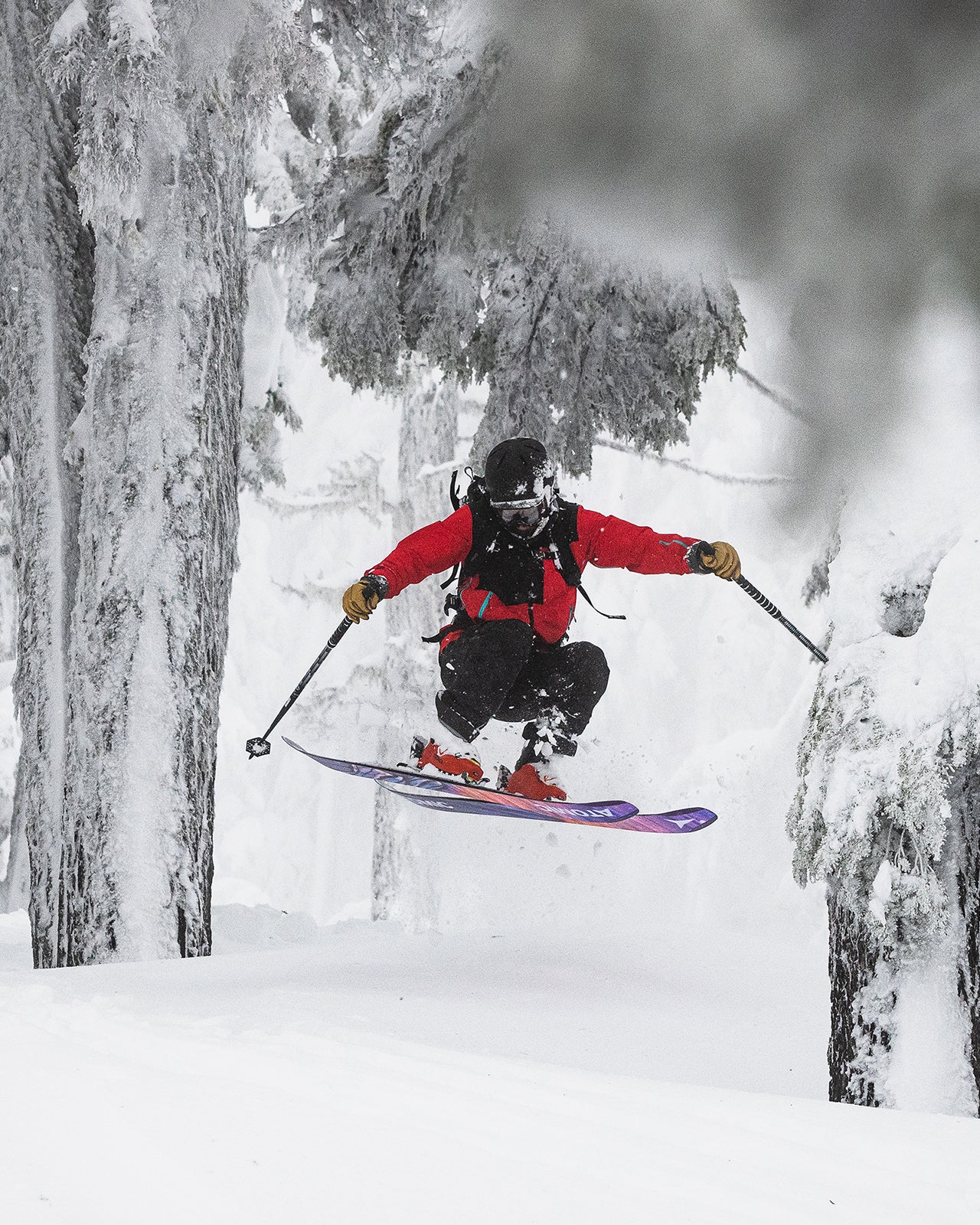 Uphill Skier
