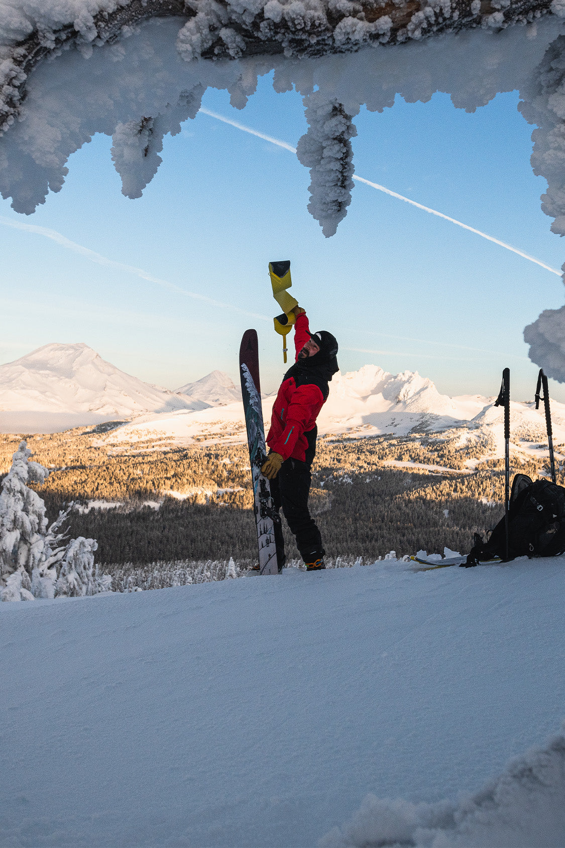 Uphill Skier