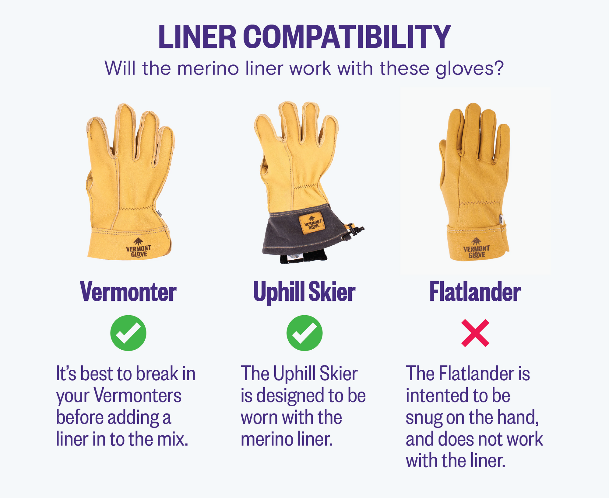 Wool Glove Liner