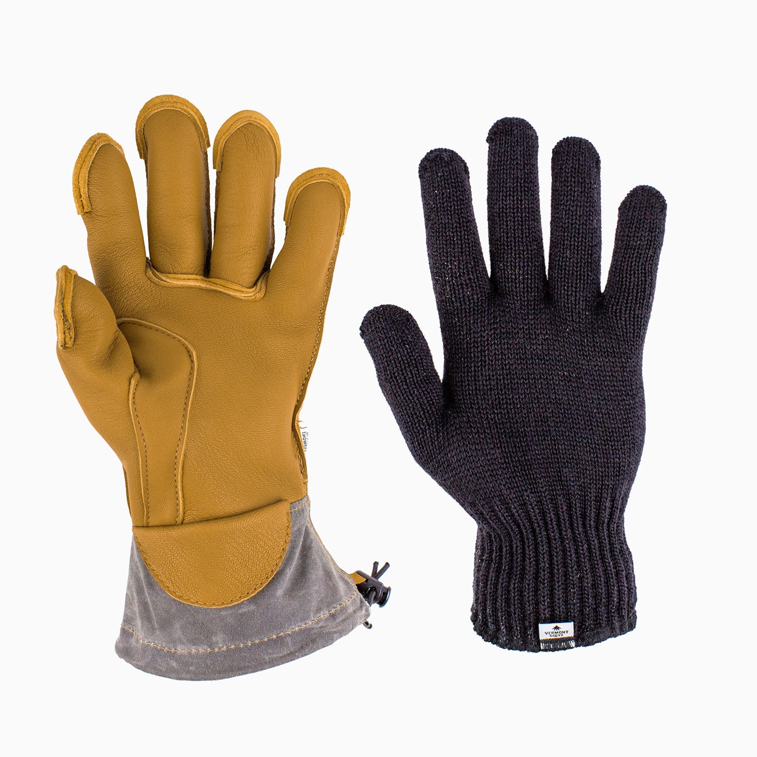 The Uphill Skier | Leather Ski Glove | Vermont Glove