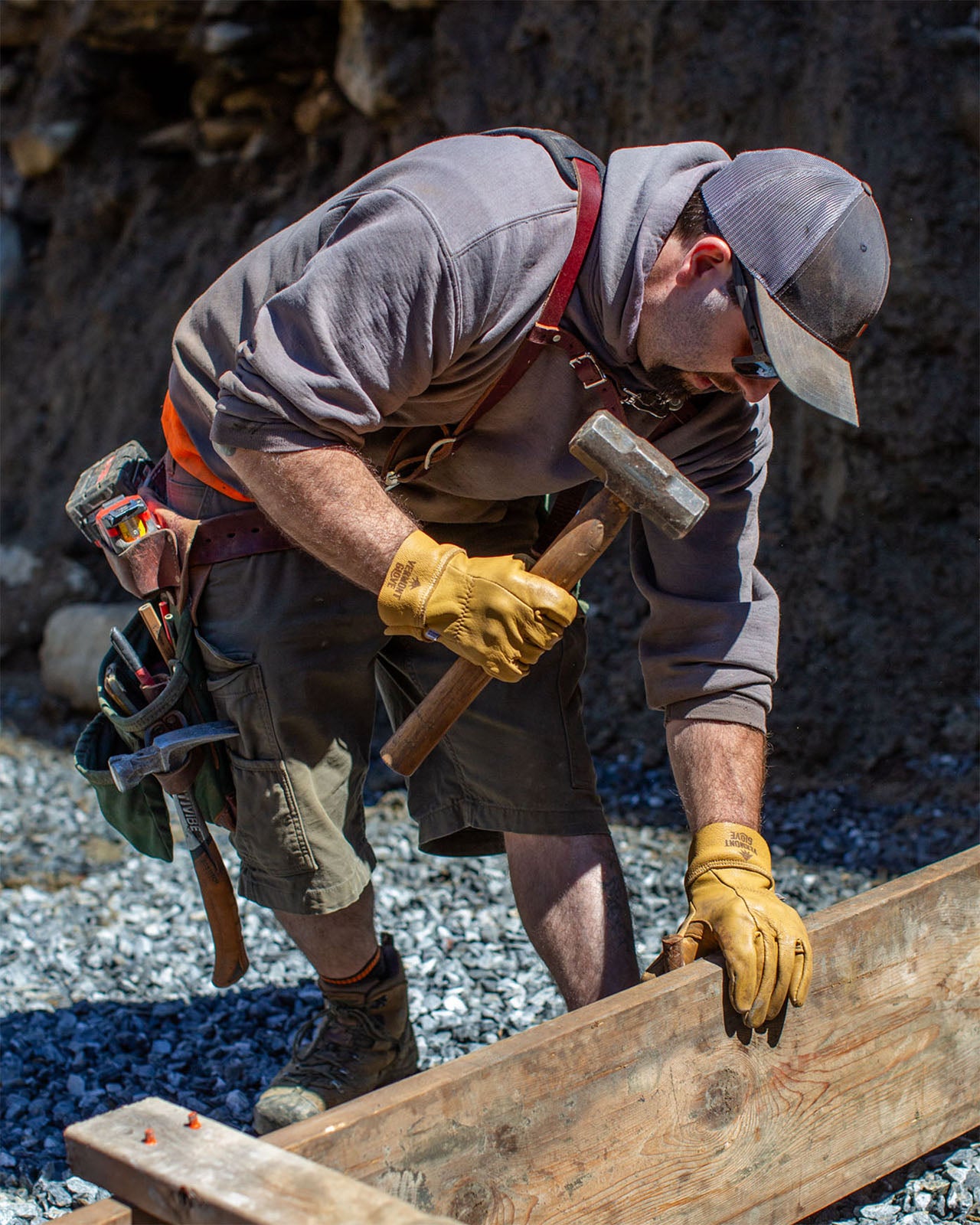 The Flatlander Leather Work Glove